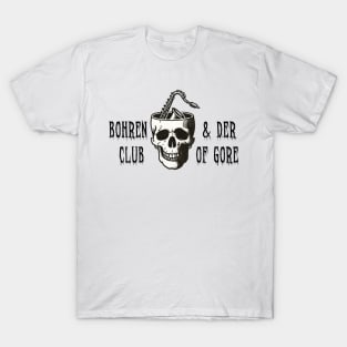 bohren & der club of gore skull sax T-Shirt